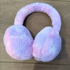 Fluffy Pink & Purple Earmuffs